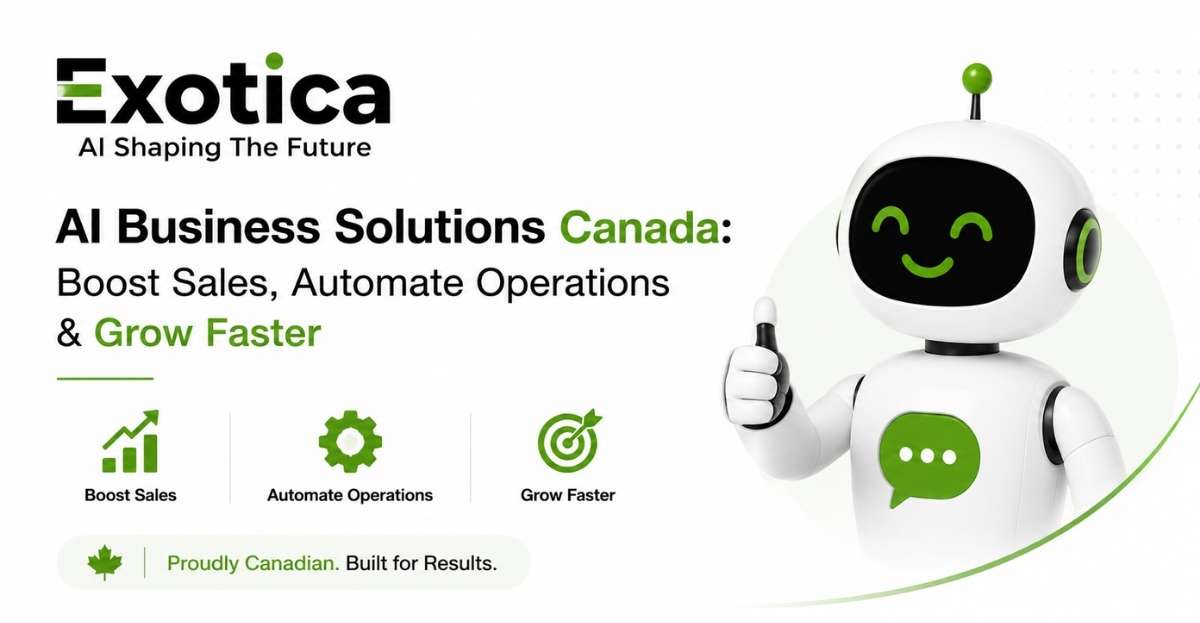 AI Business Solutions Canada: Boost Sales, Automate Operations & Grow Faster