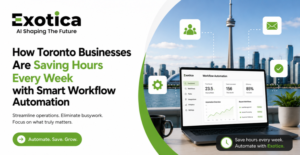 How Toronto Businesses Are Saving Hours Every Week with Smart Workflow Automation