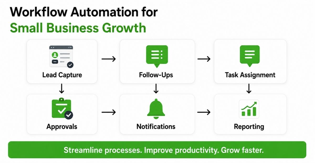 workflow automation for small business growth