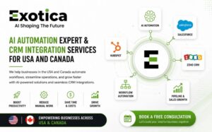 AI Automation Expert & CRM Integration Services for USA and Canada