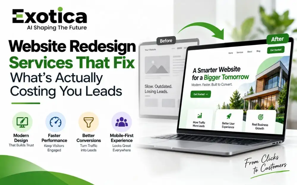 website redesign services
